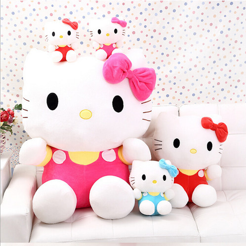hello kitty公仔 生日_正版hello kitty猫公仔哈喽凯蒂猫毛绒玩具布