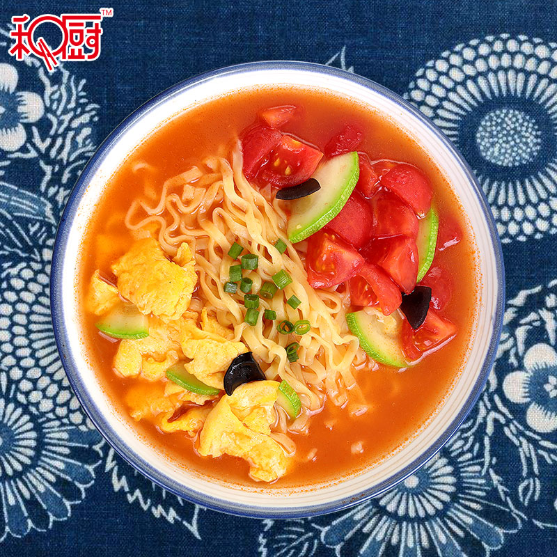 和厨方便面组合整箱泡面桶装杯装番茄鸡蛋面海