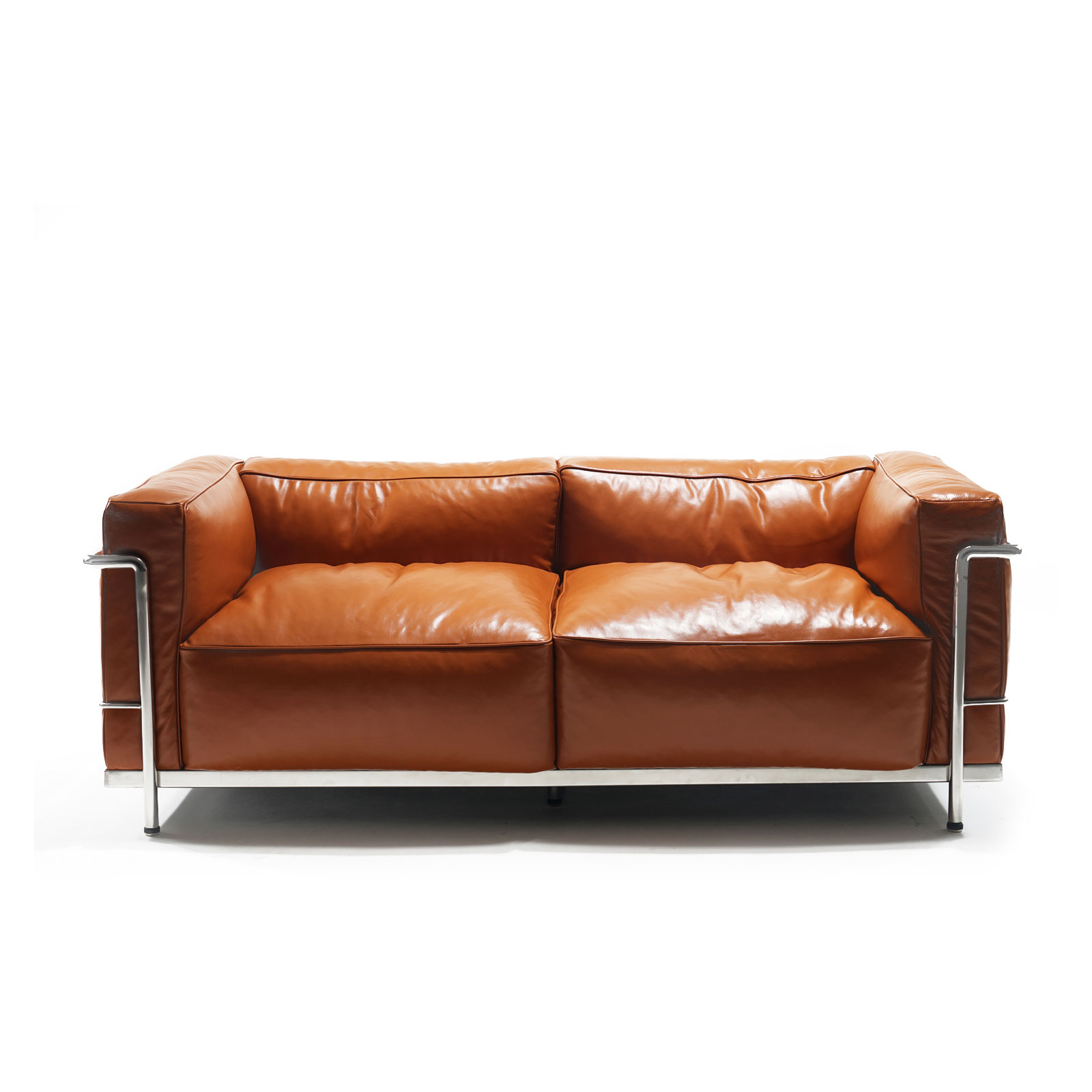 客厅_伽罗生活 jalo 柯布西耶lc3沙发 单人双人位 头层牛皮客厅沙发