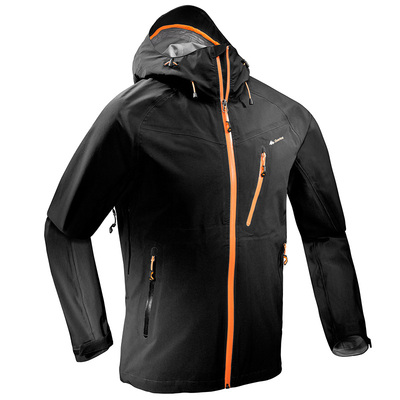 迪卡侬 冲锋衣男 女 户外防风防水透气外套 登山服春秋quechua l3