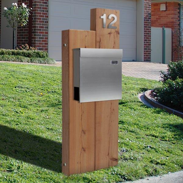 邮筒_固盾信箱室外别墅欧式户外挂墙带锁防雨防水信报箱邮箱邮筒杂志