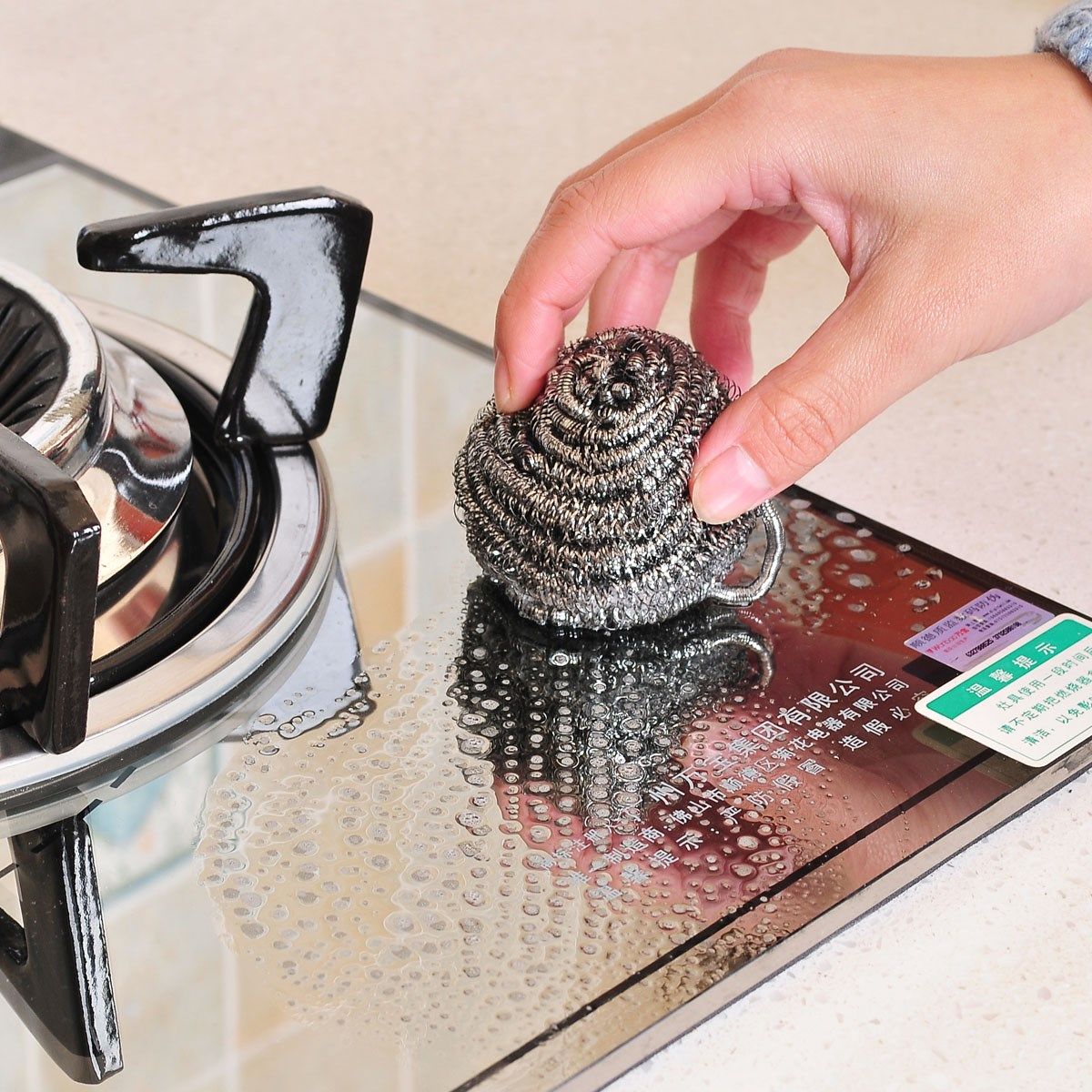 买2送1 大号清洁球不生锈不掉渣钢丝球洗碗刷锅厨房钢丝球 20只装