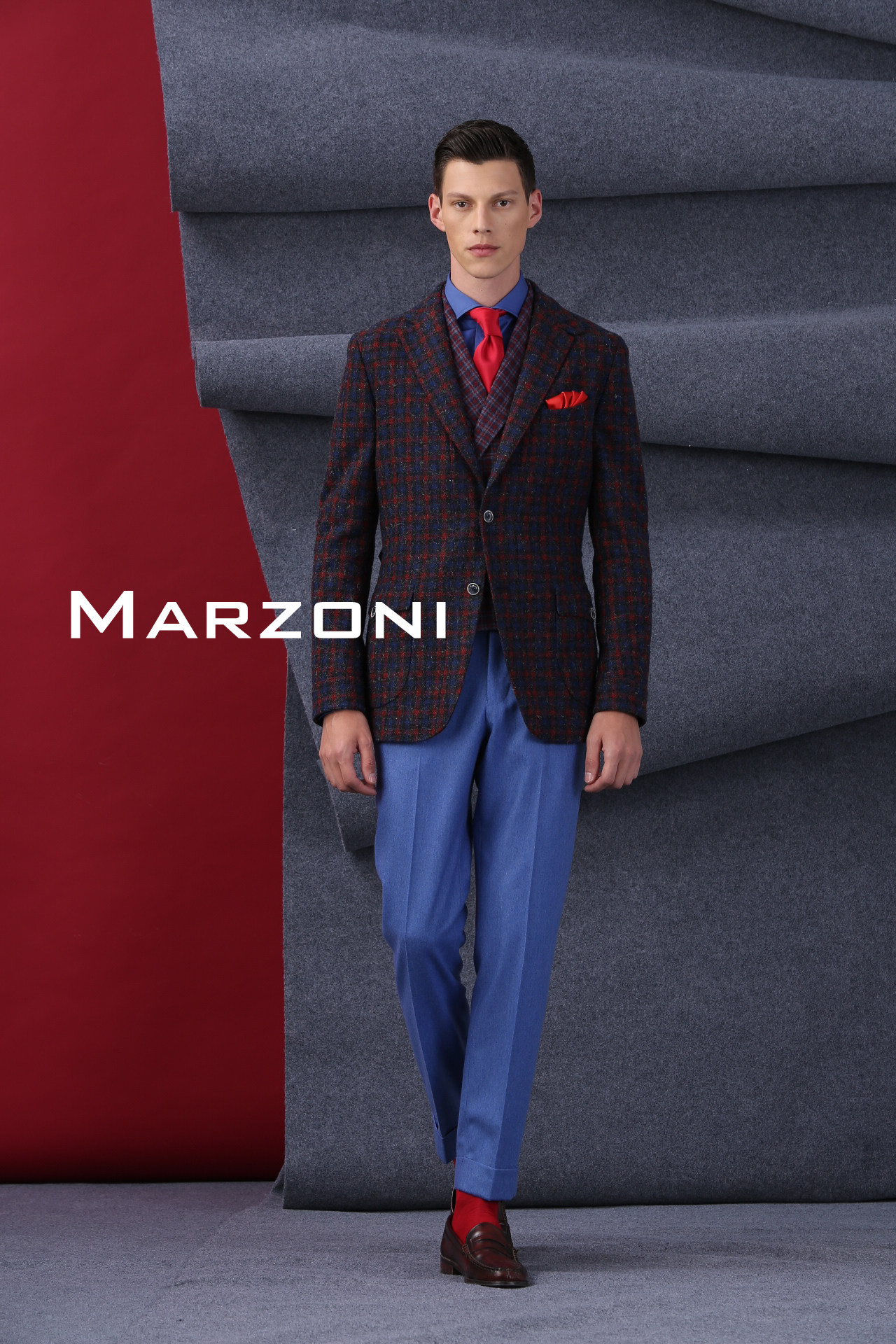 高级西装定制 男_国仕服装私人定制 意大利 马佐尼 羊绒 高级定制