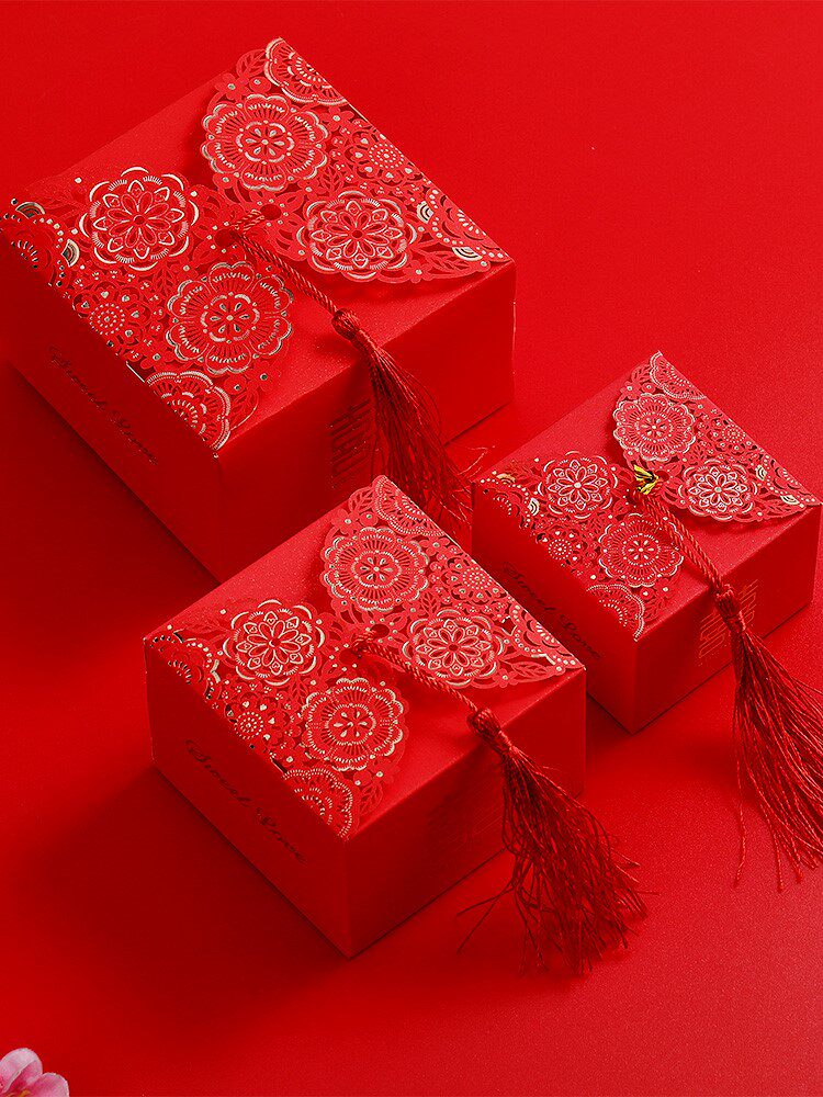 一折结婚盒子糖盒