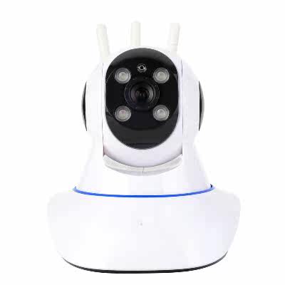 宝气控i网络f1080头wi远程手机依 无p家用监线摄像器套装智能高清