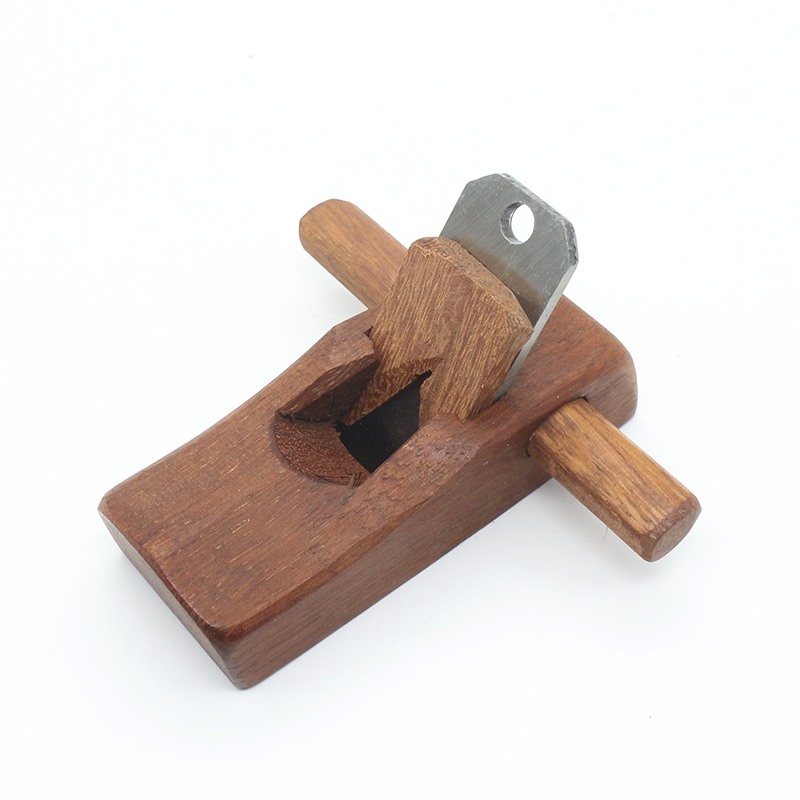 迷你手工刨木匠木工工具木工刨95mm 印尼红木木刨刀手刨子
