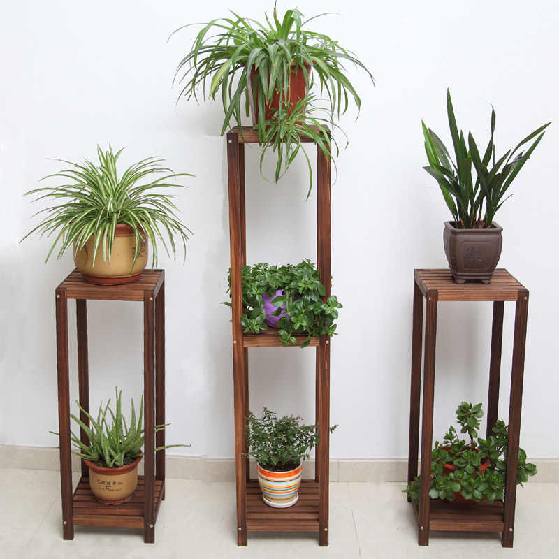 一折盆景木架子