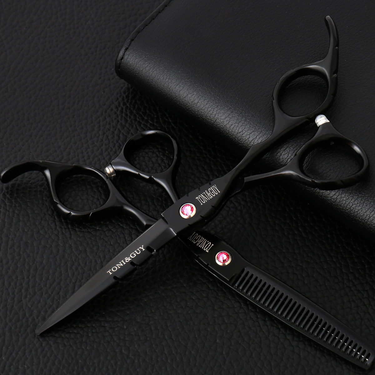 黑色剪发理发剪刀美发剪家用儿童打薄剪发型师专用刘海剪工具套装