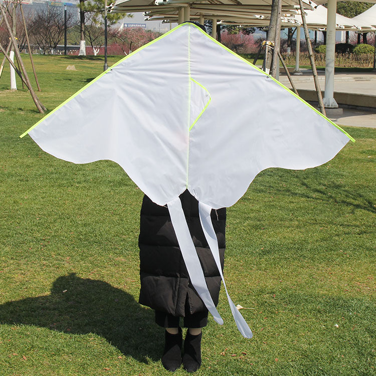 热销aj4纯白烽火_浙江纯白色风筝空白diy风筝教学材料活动风筝1.