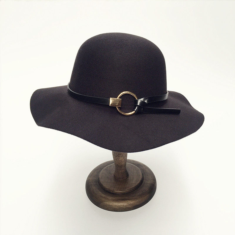 圆顶礼帽女冬季