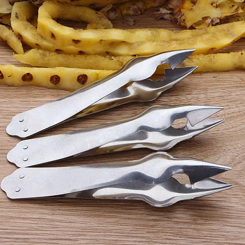 剥皮菠萝蜜皮器菠萝削剥皮夹子工具挖眼去眼剥皮蜜神器刀刀削专用