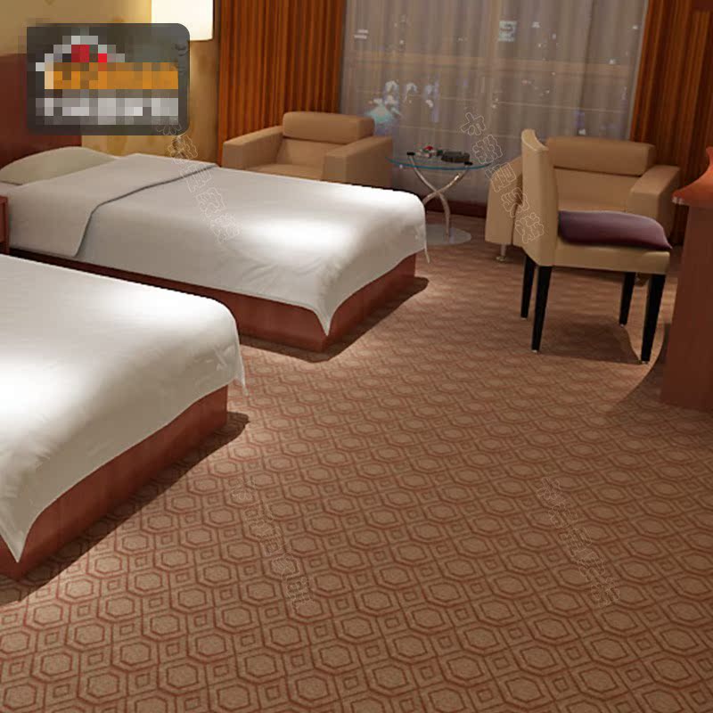 弯头纱地毯卧室满铺家用客厅房间商用办公室酒店宾馆展厅工程优惠券