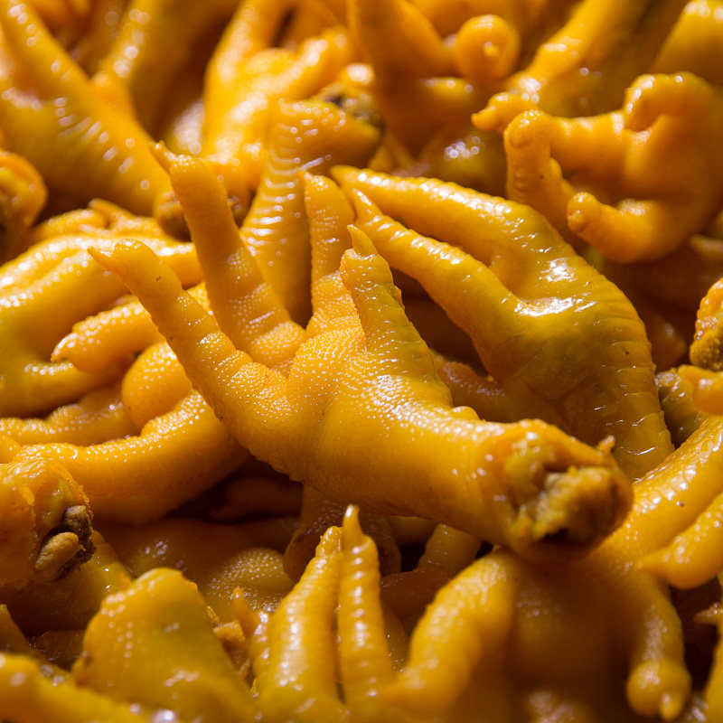 盐焗鸡爪凤爪鸡脚熟食休闲小吃即食零食肉类110g优惠券