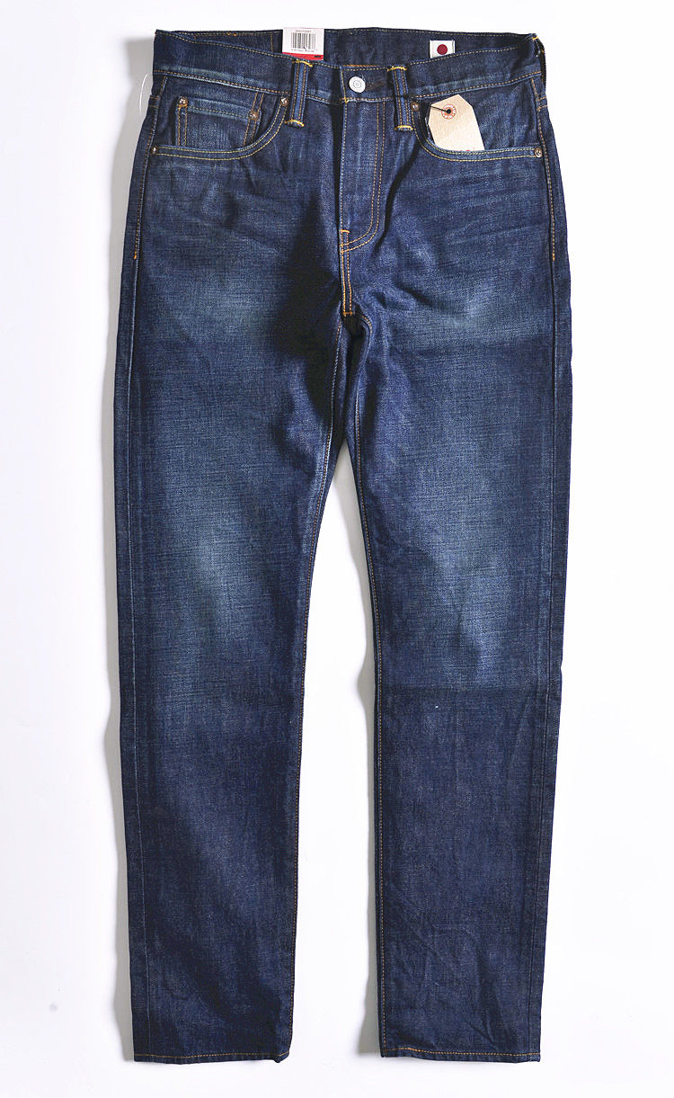 专柜正品 levis 日本制 502 微锥做旧 男士厚牛仔裤 29507-0097 券后