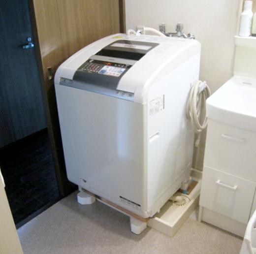 日本进口公寓房pp树脂洗衣机防水底座洗衣机底座tp640re 促销包邮