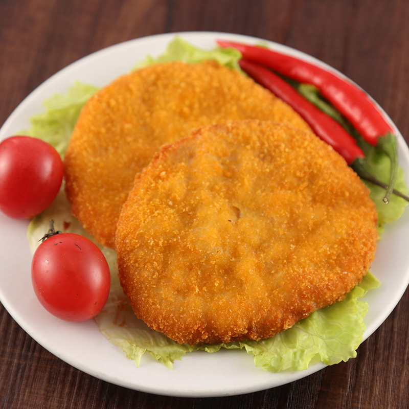 大成姐妹厨房鸡肉饼乡美鸡肉饼 50个/包汉堡江浙沪皖整箱包邮 - 360购