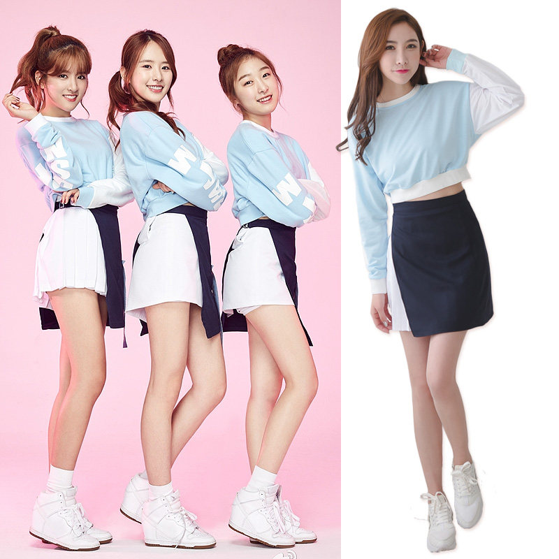 宇宙少女团体组合同款打歌服啦啦操队年会晚会舞蹈演出表演服装女优惠