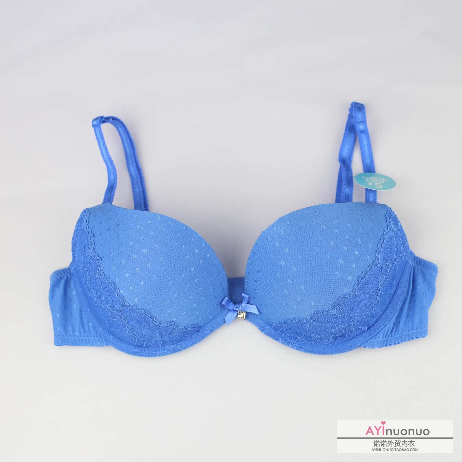 热销蓝色胸衣_c-a4英国单 sec*家 蓝色蕾丝边 文胸75d80b优惠券