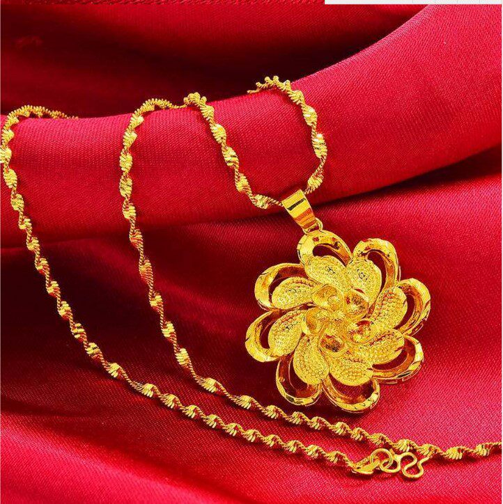 一折男士项链黄金老凤祥_专柜老凤祥和999项链黄金镀金男女24k不掉色