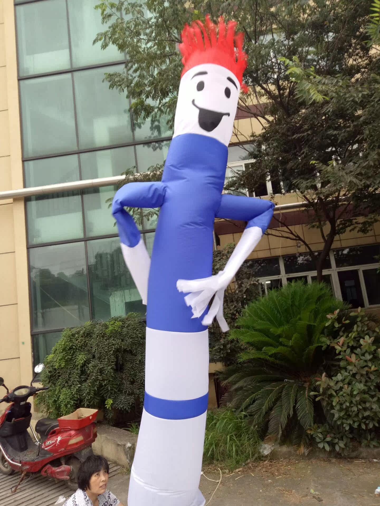 空中舞星气模人充气广告跳舞人卡通人偶单腿双腿舞星开业庆典活动