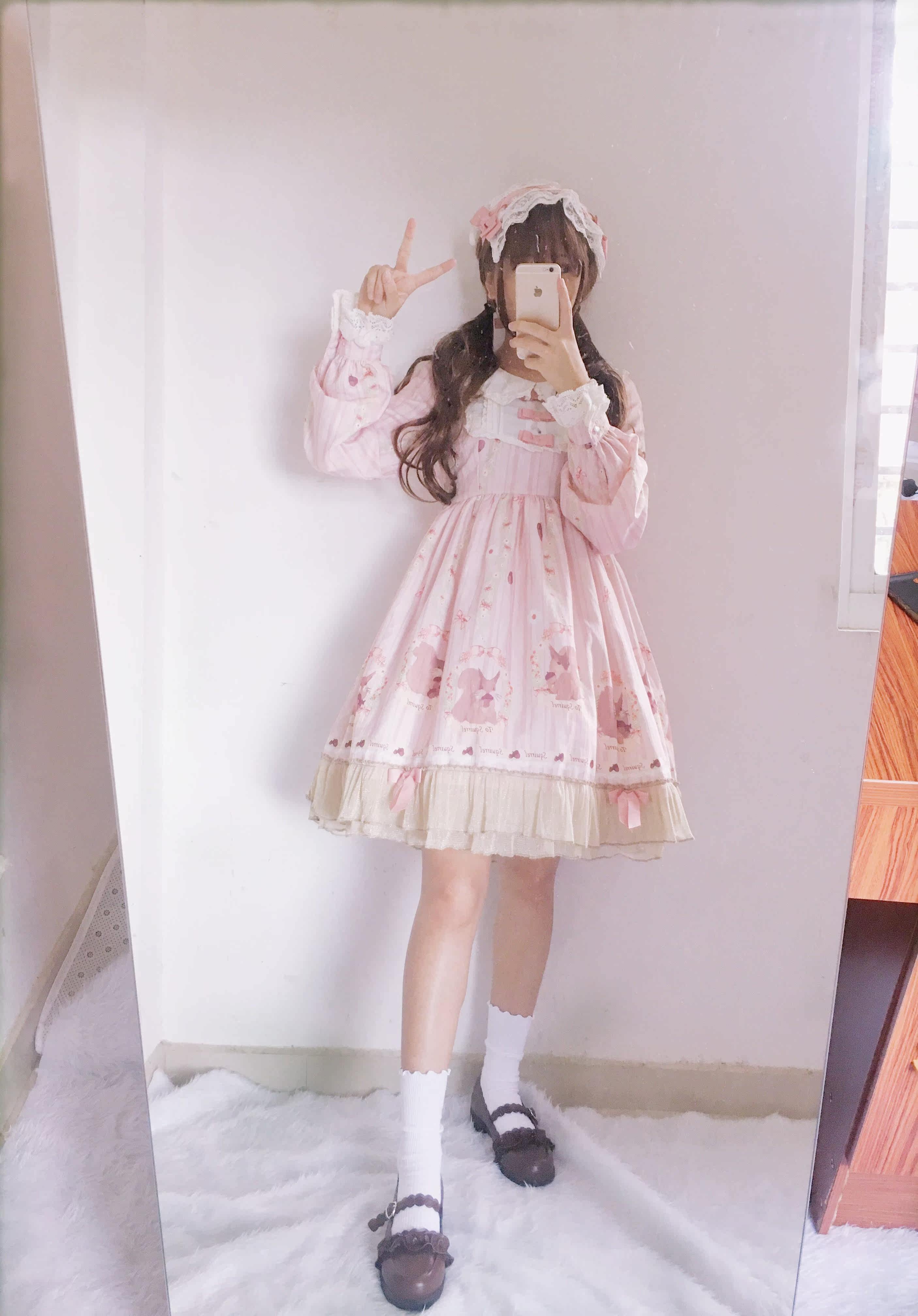 洛丽塔冬季洋装 日系