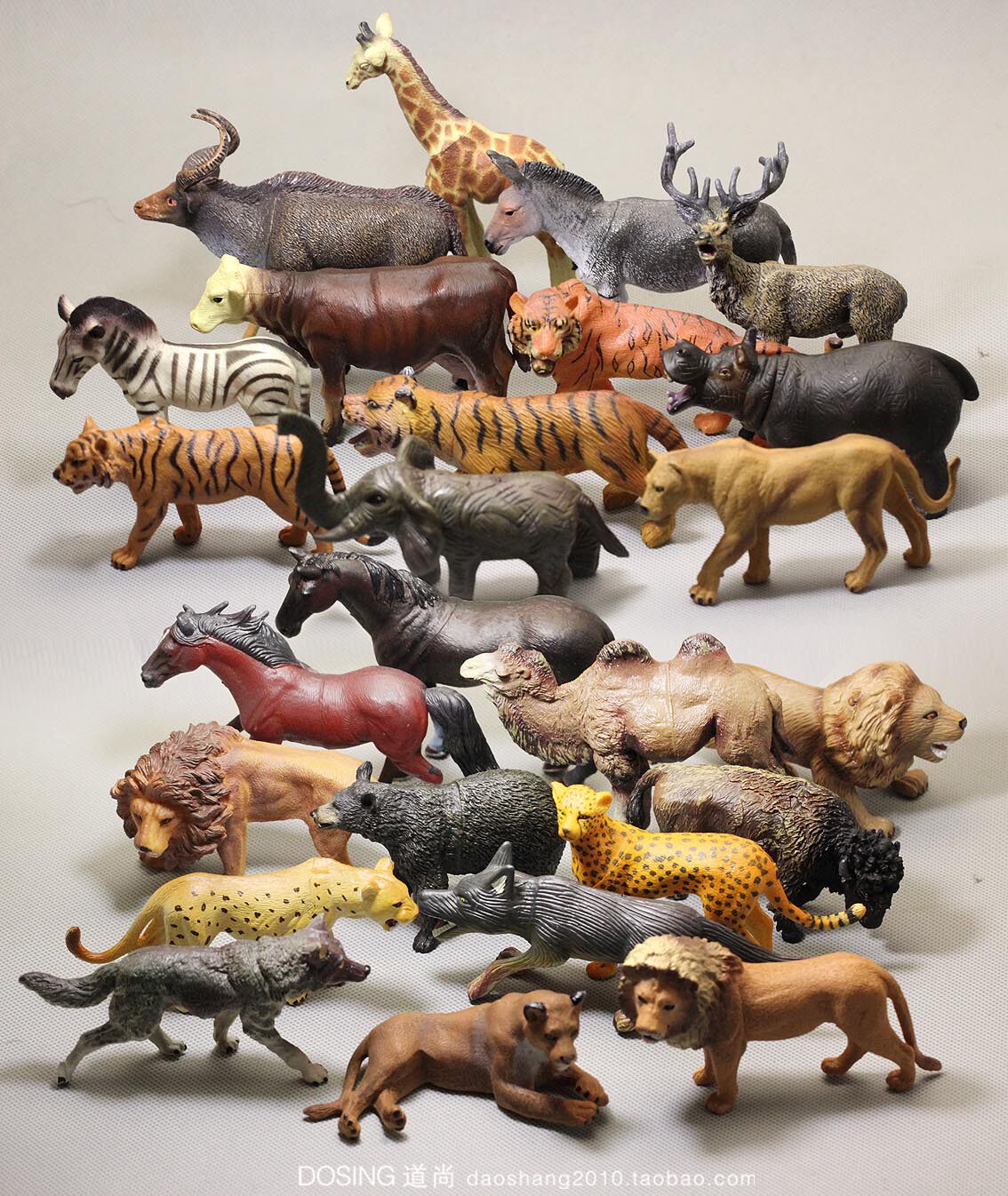 热销动物玩具模型