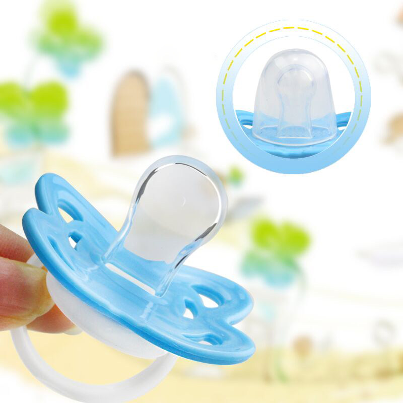 全硅胶安抚奶嘴 圆头