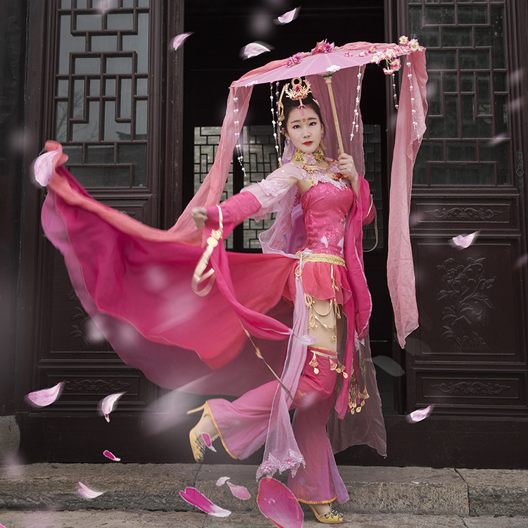 若水舫-破虏秀姐七秀成女秀娘cosplay女服装动漫游戏剑侠情缘三美