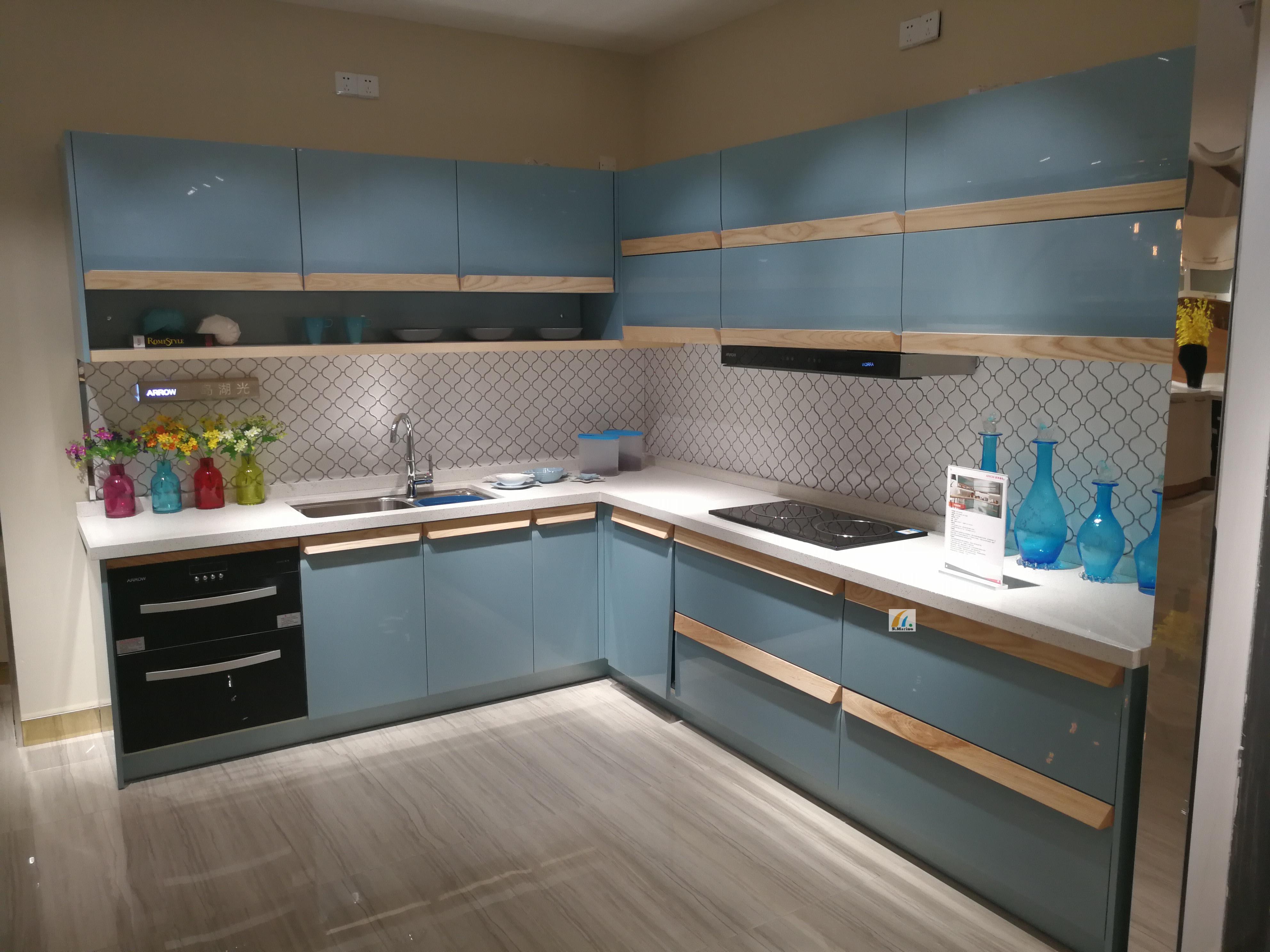 橱柜又美又实用,难怪他们都爱下厨!