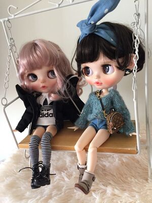 blythe小布bjd手办jerryberry芭比azone6分娃娃家具秋千