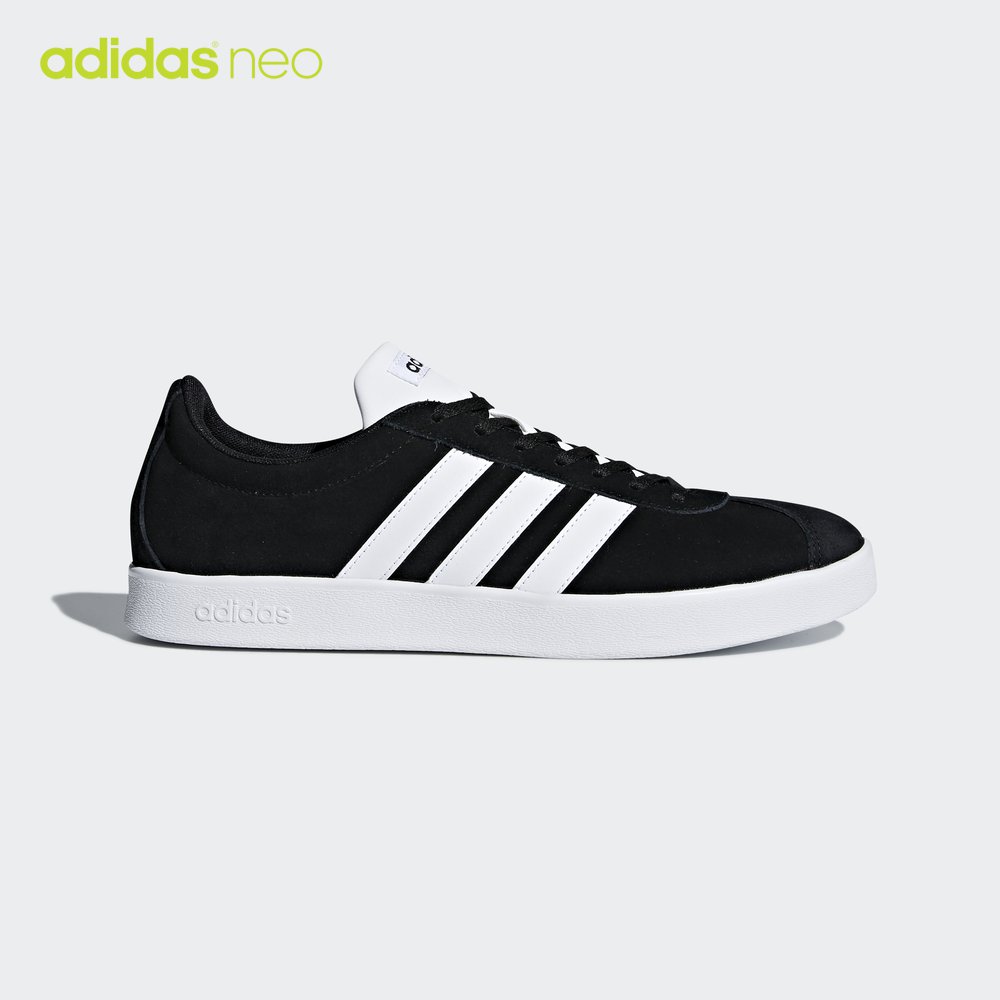 【特价】阿迪达斯男鞋neo春季新款皮面保暖运动鞋专柜正品