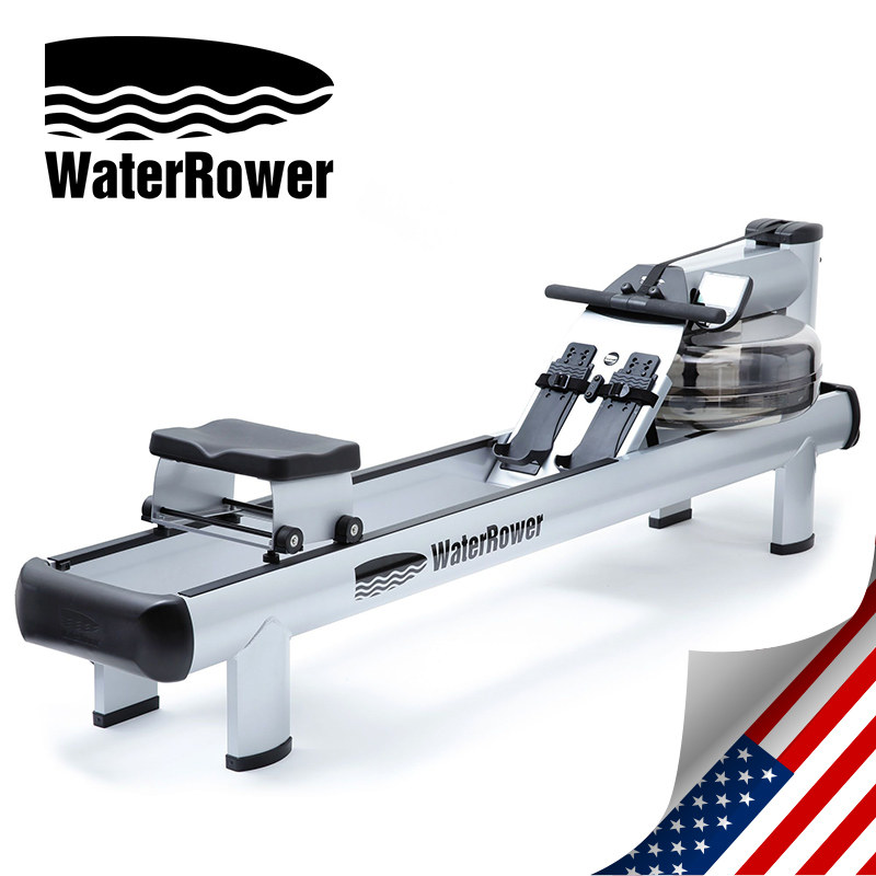 waterrower水阻划船机 划船器 美国纸牌屋液阻划艇器m1