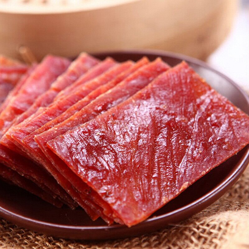 黄胜记猪肉脯片 原味猪肉干铺牛肉干 正宗厦门特产 4件包邮