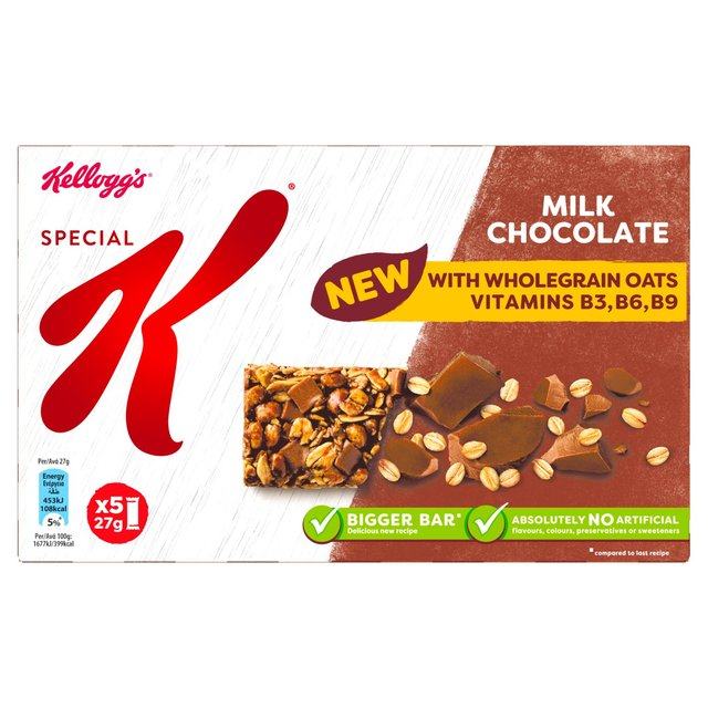 热销燕麦牛奶巧克力棒_包邮英国进口kelloggs家乐氏丝滑牛奶巧克力