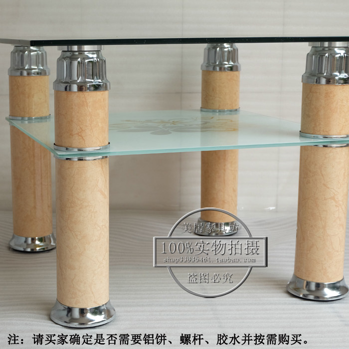 热销玻璃茶几配件_玻璃茶几脚茶几腿餐台脚餐台腿桌腿铝管家具五金