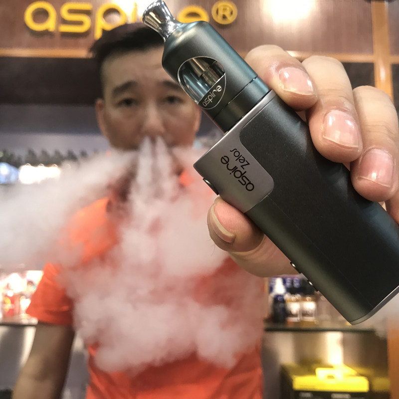 烟油大烟雾 套装_aspire电子烟泽拉斯正品套装50w温控盒子大烟雾蒸汽