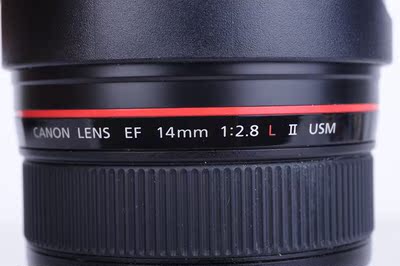佳能ef 14/2.8l ii usm 二代 广角定焦镜头 14 2.8 二手镜头金典
