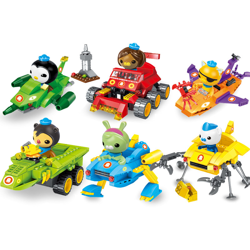 海底小分队兼容乐高积木玩具