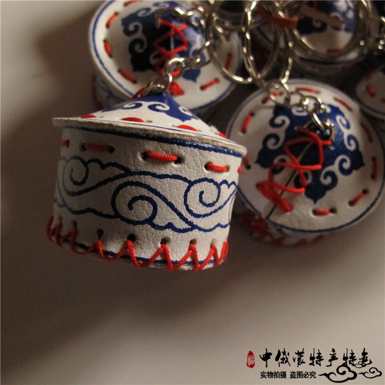 内蒙古挂件蒙古特色手工艺品蒙古族工艺品蒙古包钥匙扣钥匙链