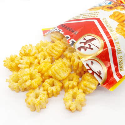 河南天宜园兵卒一口酥膨化零食芝士饼干酥脆可干吃膨化小点心包邮