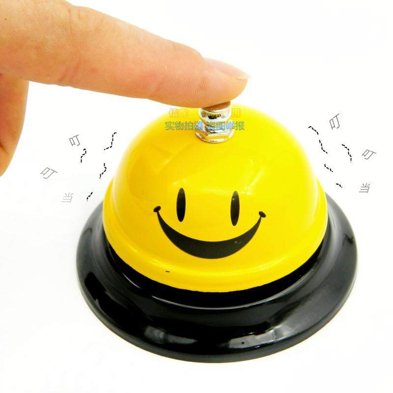 传唤铃手按叫人铃餐厅上菜餐桌铃前台服务提示铃铃铛抢答器按铃优惠券