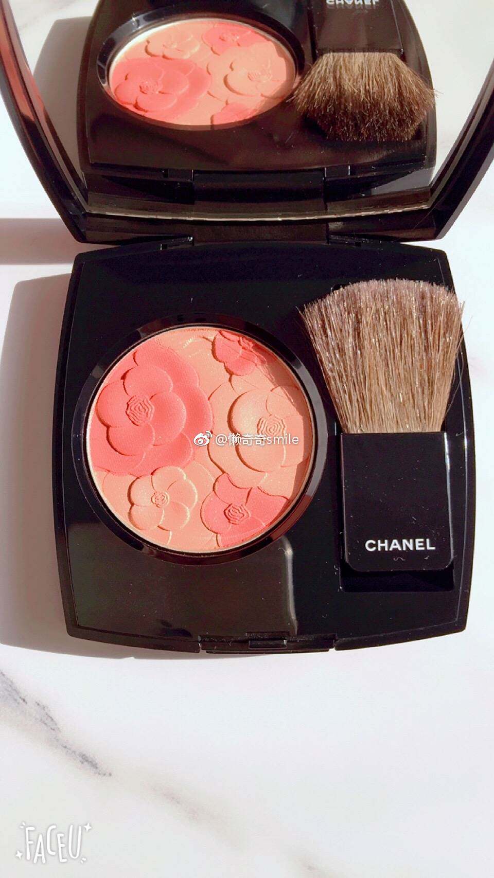 chanel/香奈儿2017秋季限量版山茶花双色腮红