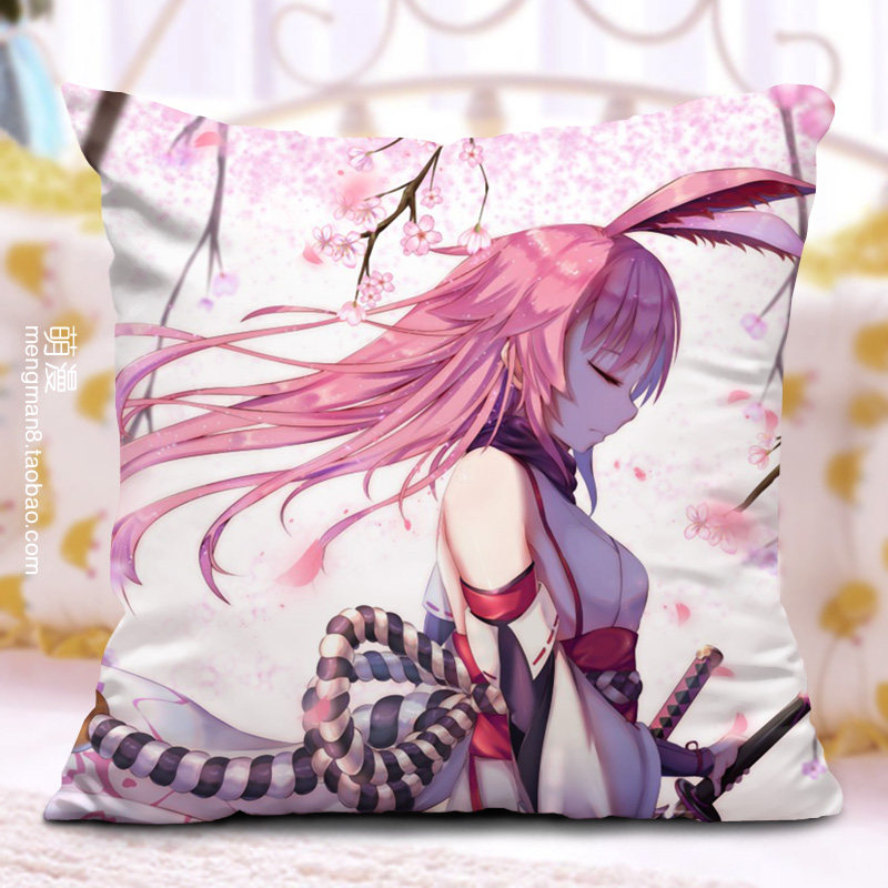特价二次元抱枕_崩坏学园3周边八重樱抱枕动漫游戏周边二次元靠垫枕头