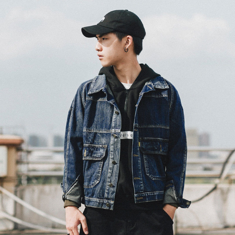 炫酷穿搭,牛仔褂更潮流