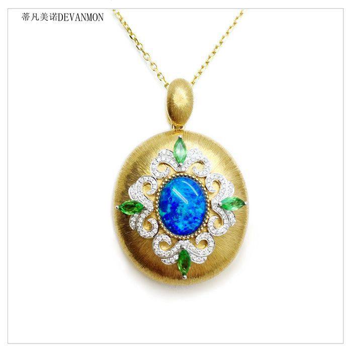 一折opal澳宝 项链坠