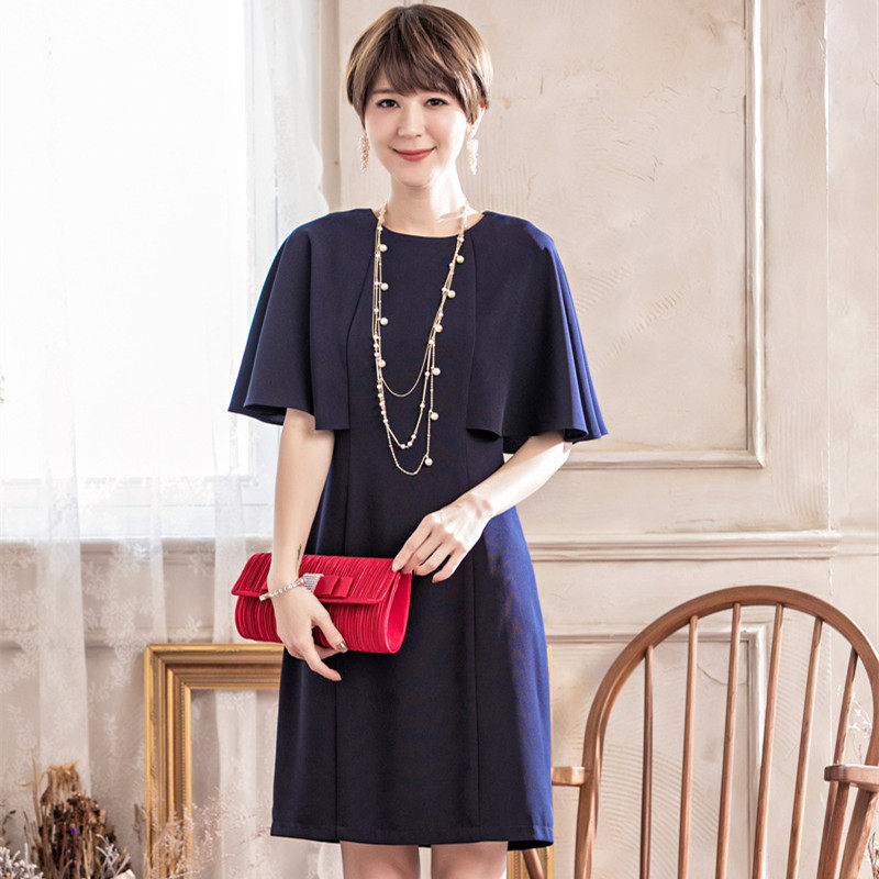 披肩连衣裙 斗篷式