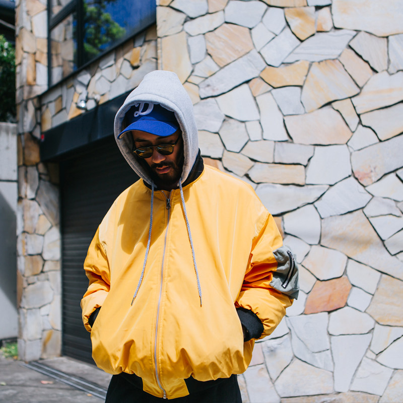 nazze 日系街头潮牌连帽棉衣男士冬季嘻哈宽松可拆卸帽外套男生潮