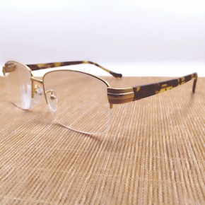 水晶半框老花镜批发
