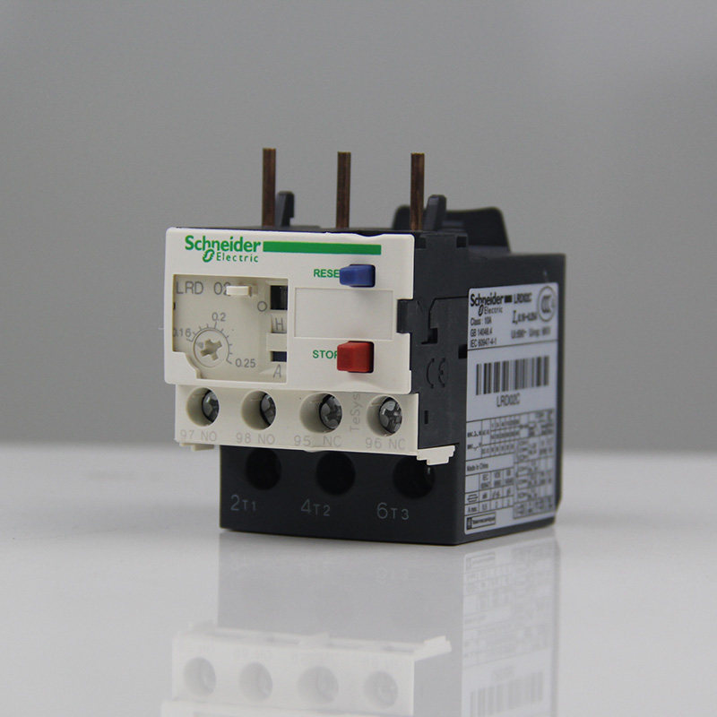 施耐德电气 tesys d系列热过载继电器lrd02c 整定电流0.16-0.25a