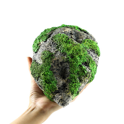 建荣仿真漂浮石水族造景装饰人工浮石阿凡达水草造景石悬浮石6086